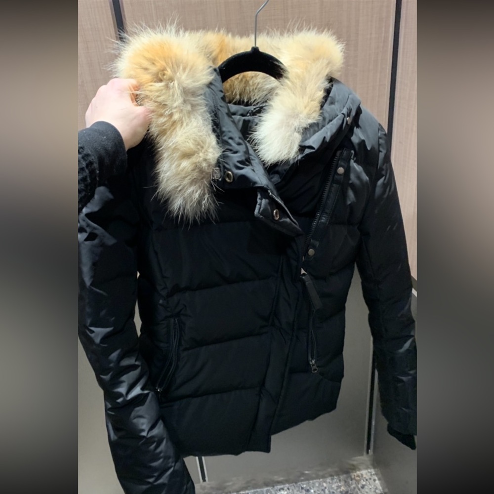 Mackage Down Jacket With Real Fur - image 1